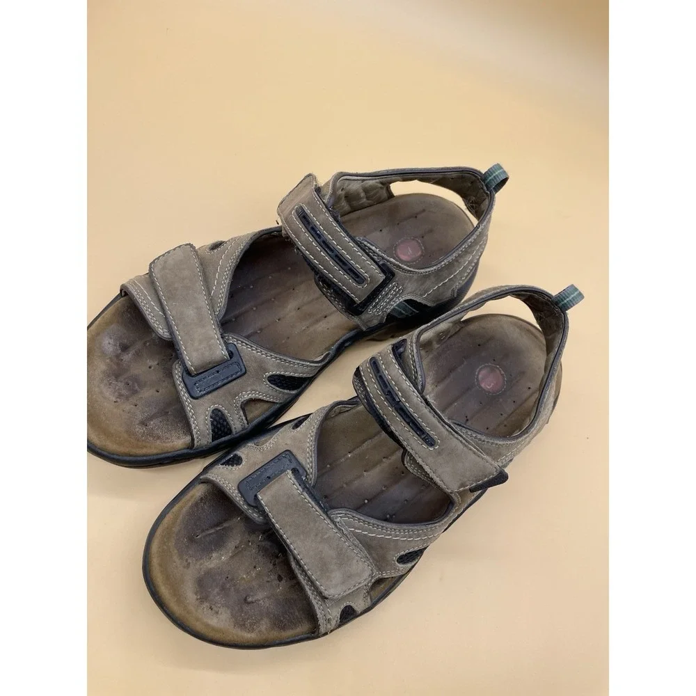 Clarks Men's‎ Sandals Unstructured Brown Mens Size 8 Medium Fishing/ Hiking